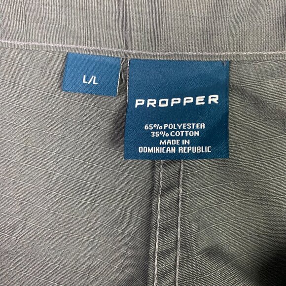 Propper BDU Pants Trousers Men's Large Gray Cargo Tactical Ripstop F5201 - Picture 10 of 16